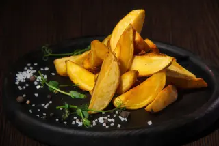Картопля по-селянськи з часником (200г)