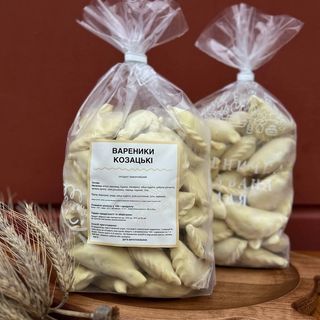 Вареники "козацькі" з пшоном та печерицями (1кг)