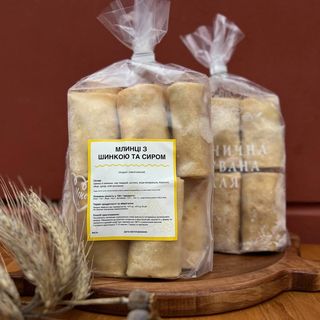 Млинці з шинкою та сиром (500г)