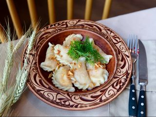 Вареники з тушкованою капустою (220г)