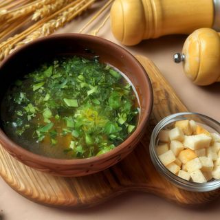 Курячий бульйон з кнельками (300/10г)