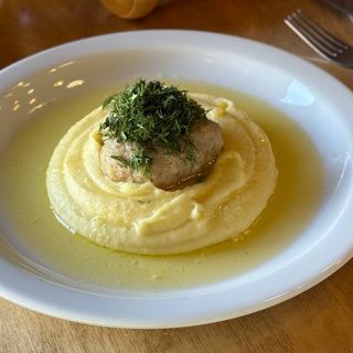 Парова (смажена) куряча котлета з картопляним пюре (170/70)