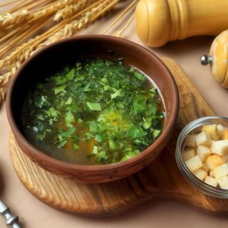 Курячий бульйон з кнельками (300г/10)