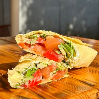 Шаурма з лососем