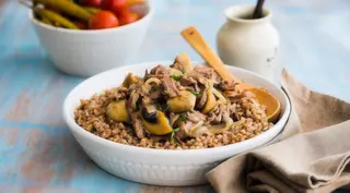Каша гречана с грибами (200г)