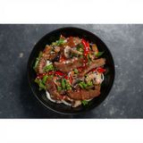 Удон з телятиною та грибами