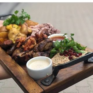 Велика тарілка з мангалу (1800г)