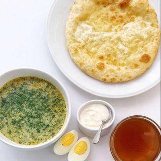 Міцване супі + Хачапурі