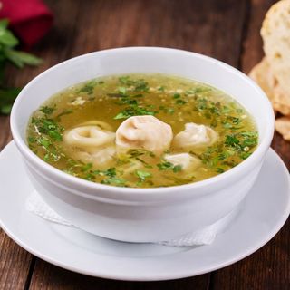 Курячий бульйон з міні хікналі 300g