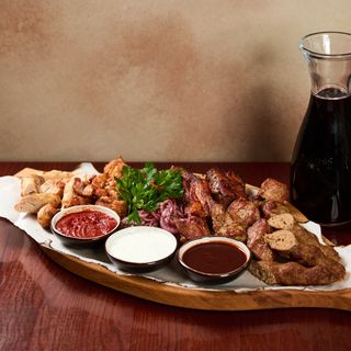 Велика тарілка з мангалу (1800г)