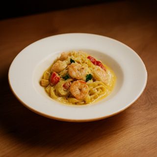 ОНОВЛЕНА - Паста з тигровими креветками (230г)