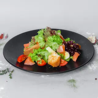 Салат Цезар з лососем (220г)