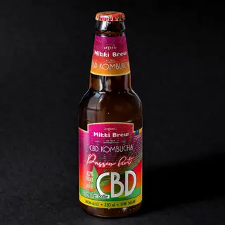 CBD комбуча PASSION FRUIT 0,35L