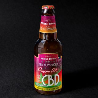 CBD комбуча PASSION FRUIT 0,35L