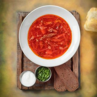 Борщ з бичачими хвостами