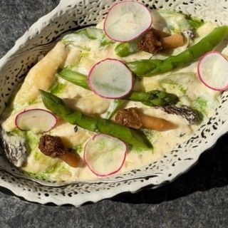 Палюшки зі спаржею та зморшками