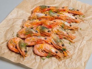 Креветки в часниковому соусі 