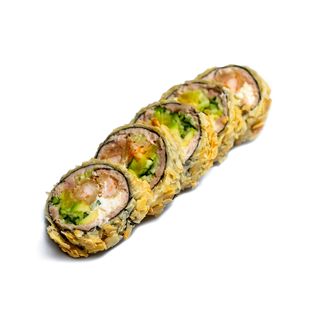 Сашимі альмонд з тунцем та креветкою