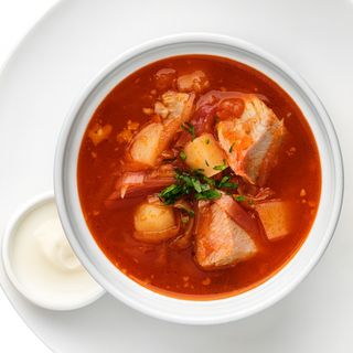 Борщ зі сметаною (440)