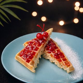 Вафлі з джемом на вибір 230г