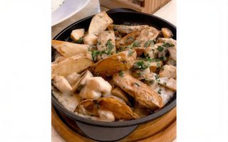 Пательня куряча з грибами (300г)