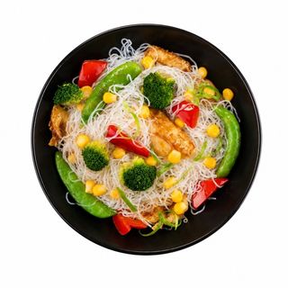 Фунчоза з куркою в устричному соусі (300г)