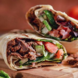 Шаурма з Сулугуні та м'ясом 