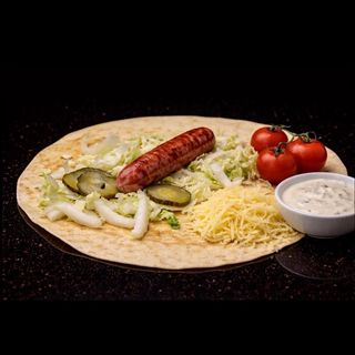 Хот-дог стандартний в лаваші 