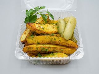 Картопля смажена по-селянськи (200г)