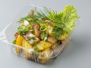 Картопля по-селянськи з салом (200г)