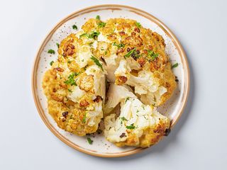 Капуста цвітна смажена