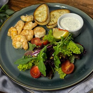 Креветки смажені