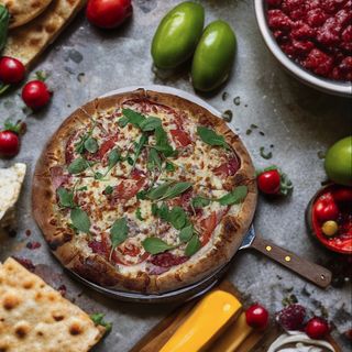 Піца Три м'яса (460г)