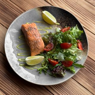 Стейк з лосося 140/50/30г