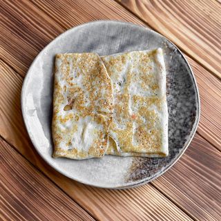 Млинець з куркою в/к та сиром