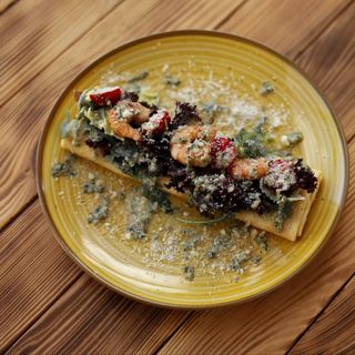 Млинець Філадельфія з креветкою 