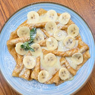 Млинець з бананом та сгущеним молоком 190 г