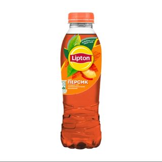 Lipton чорний персиковий холодний чай, 0,5л