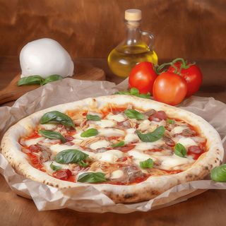 Піца Чотири м'яса (480г)