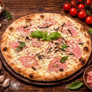 Піца з шинкою та грибами Гранде (720г)