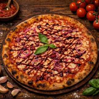 Піца Барбекю з курячим м'ясом (570г)