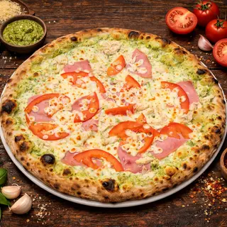 Піца з куркою та соусом Ранч (500г)