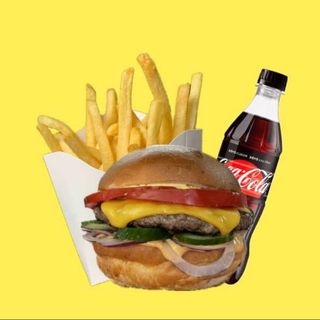 БУРГЕР МЕНЮ З СВИНИНОЮ