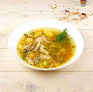 Суп гречаний з куркою (350г)