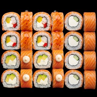 Суші-бокс Три Лосося (24шт/813г)