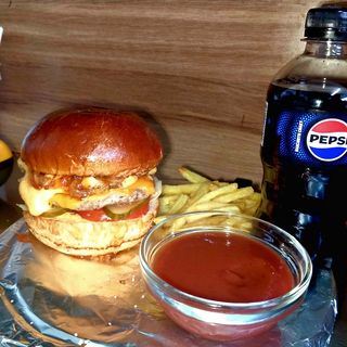 Комбо Смеш Бургер Беконатор з телятиною