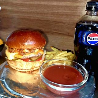 Комбо Смеш Бургер Пекельний Беконатор