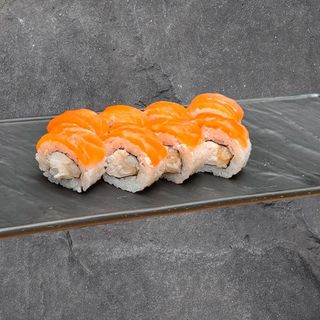 Філадельфія з лососем і морським гребінцем (250г)