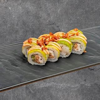 NEW Рол Авокадо спайсі з лососем (280г)