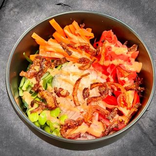 Боул з тунцем гриль spicy з рисом (250г)